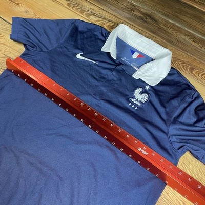 2014-2015 World Cup France Nike Authentic Home Kit Shirt Jersey