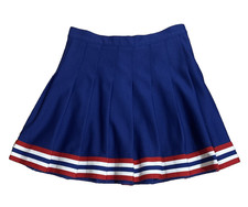 Varsity Brand Cheerleader Skirt Pleated Red/White/Blue Women Sz XS - Girls Sz 14