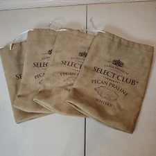 Select Club Pecan Praline Whisky Bags 10.5''x7'' Set of 4