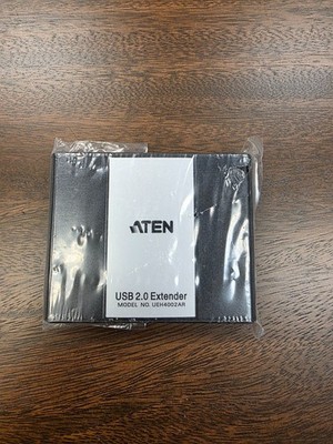 ATEN 4 Port USB 2.0 Remote Extender Cat 5e/6/7 UEH4002AR NO POWER SUPPLY