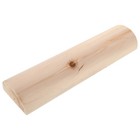 Erwachsene Holzkissen Massives kleines Holzkissen Saunakissen Zylinderkissen