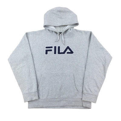 Fila Spellout Hoodie Jumper hooded Pullover Kapuzenpullover - Large