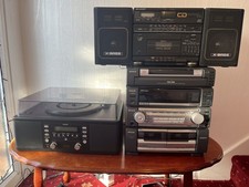 TEAC LP-R400 Multi Player/Recorder, Aiwa Z-R880 Stereo, Sharp CD, Radio,Cassette