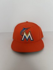 Miami Marlins 2017 New Era MLBAuthentic On-Field Orange59FIFTY Fitted Hat Cap