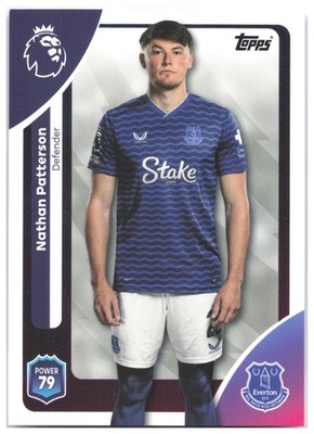 Nathan Patterson Topps Premier League 133 NM