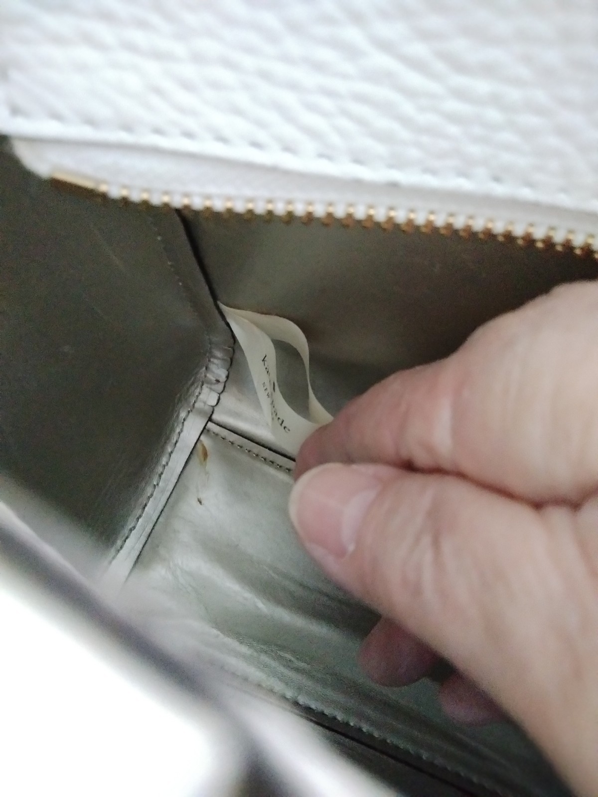 Kate Spade New York Leather Floral Eyelet Handbag thumbnail 4