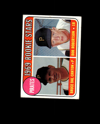 1969 Topps 468A Rookie Stars/Bruce Dal Canton RC/Bob Robertson VG #D1,400615