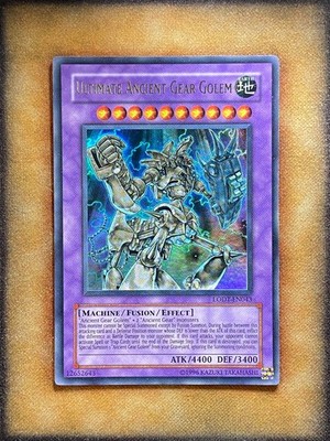 Yugioh Ultimate Ancient Gear Golem LODT-EN043 Ultra Rare NM