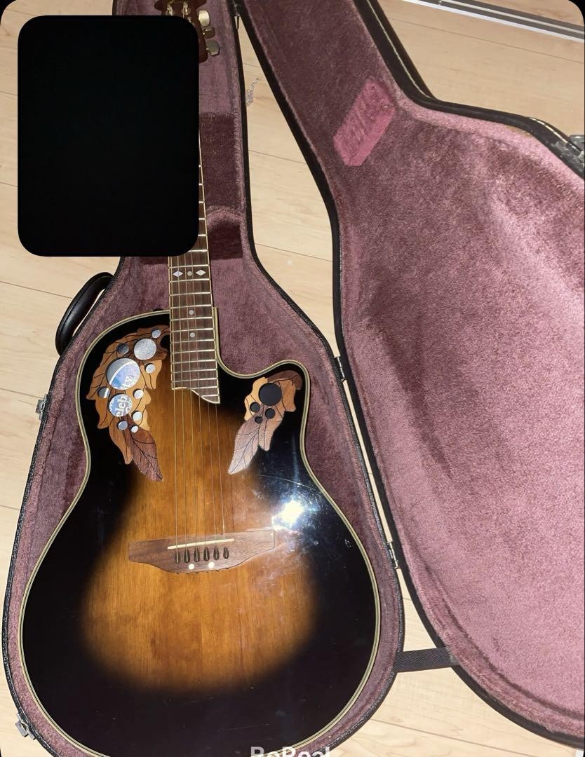 Electric Acoustic Guitar Ovation Celebrity Deluxe CC257 Sunburst