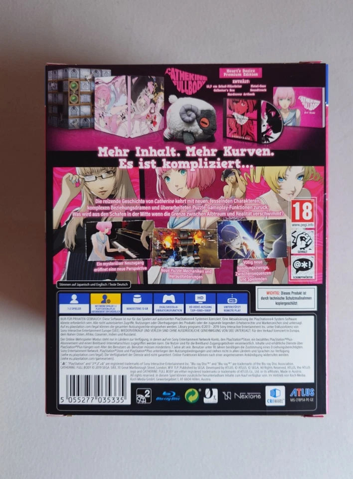 Catherine Full Body Heart’s Desire Premium Collectors Edition für PS4 - Bild 3 von 4