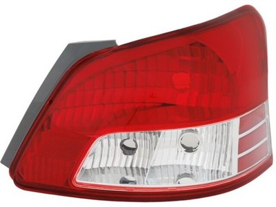 For 2007-2012 Toyota Yaris Tail Light Assembly Left Replacement AP 29486PPTB
