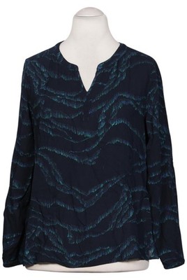 CECIL Bluse Damen Oberteil Hemd Hemdbluse Gr. L Marineblau #4x45sgo