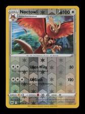 REVERSE HOLO NOCTOWL UNCOMMON 121/189 LP POKEMON