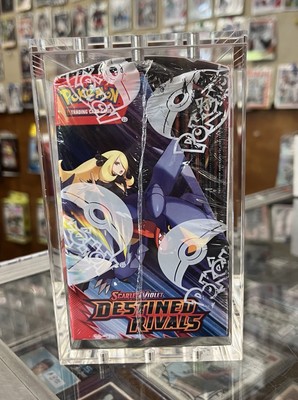 Premium Acrylic Display Case Stackable FITS Pokemon Destined Rivals BOOSTER  BOX | eBay