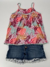 Girls 2 piece outfit size L 10/12