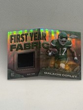 Topps Chrome 2024 Malachi Corley Rookie First Year Fabric Insert #FYF-MC Jets