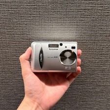FUJIFILM Finepix A303 Silver Tested Working With Battery From Japan