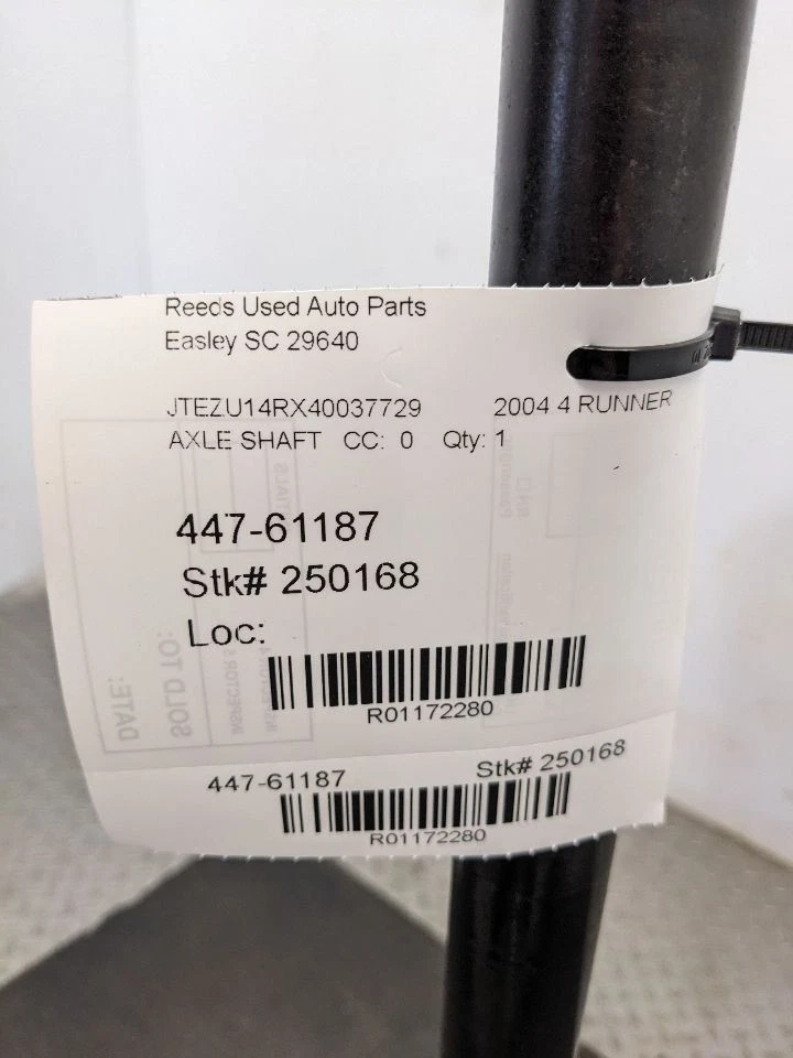 Eje trasero derecho Toyota 4Runner 2003 2004 2005 2006 2007 2008 2009 OEM Foto 2 de 4