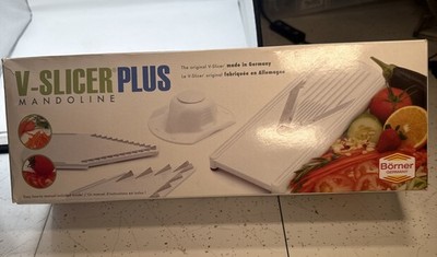 Swissmar Borner V-Slicer Plus Mandoline With Original Box Made in Germany
