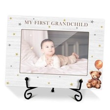 My First Grandchild Picture Frame, Grandkids Grandma Grandpa Gifts