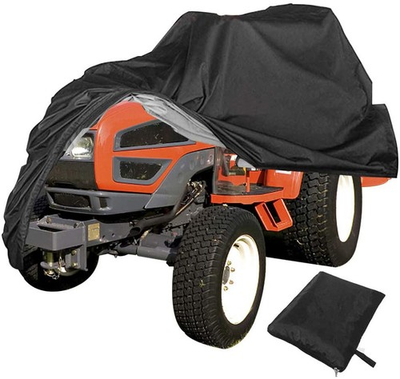#ad Heavy Duty 55in Long Outdoor Lawn Mower Tractor Cover All weather Protection $14.99