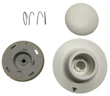 22001659 & 22001660 Timer Knob & Skirt-Maytag, Whirlpool Washer-Genuine OEM-Used