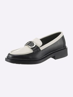 Mode von Heine Damen Schuhe Halbschuhe Schlupfschuhe Slipper schwarz Gr. 41 NEU
