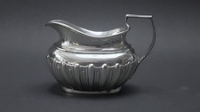 Terrific Art Nouveau H/M 1911 Sterling Silver Creamer or Milk Jug 62.6g