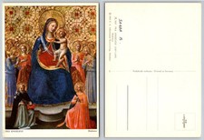 1958 Fra Angelico Madonna & Child Postcard - Ackermann Art Publisher Germany