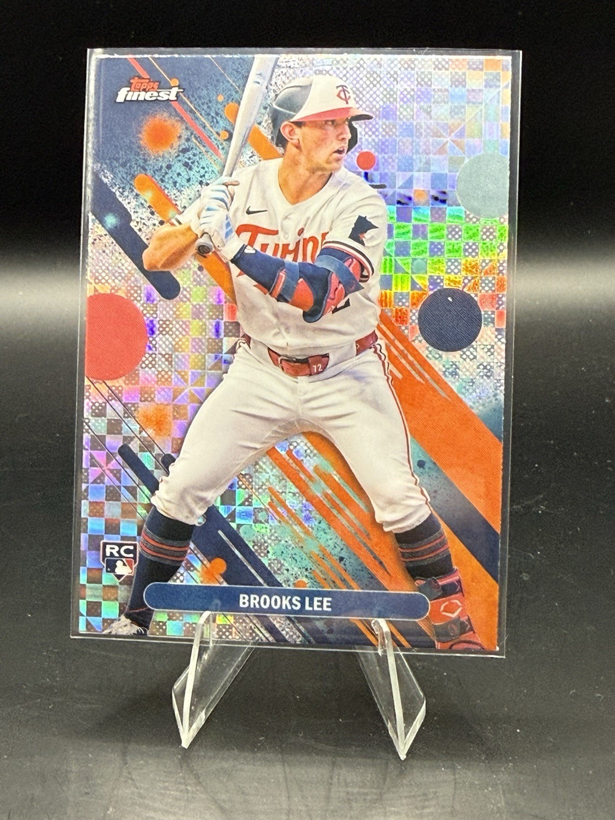 2025 Topps Finest Brooks Lee RC X-Fractor #31 Minnesota Twins