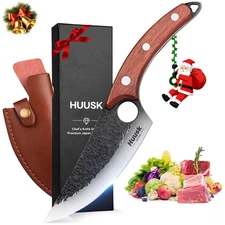 Viking Knives Hand Forged Boning  Chef Knife - Full Tang Japanese Blade with ...