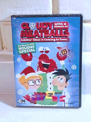 CLOUDY WITH A CHANCE OF MEATBALLS + LOBSTER CLAUS IS COMING TO TOWN - DVD (2016)