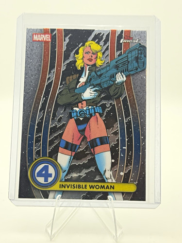 Invisible Woman – 2026 Topps Finest Fantastic Four · Base Cards Common #002 Invisible Woman