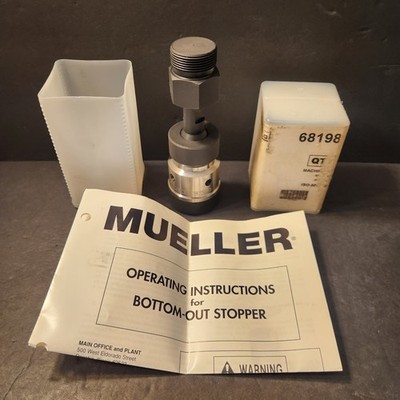Mueller 681989 2'' Bottom-Out Stopper 500 psig Line Stop Assembly Gas Pipe Tool