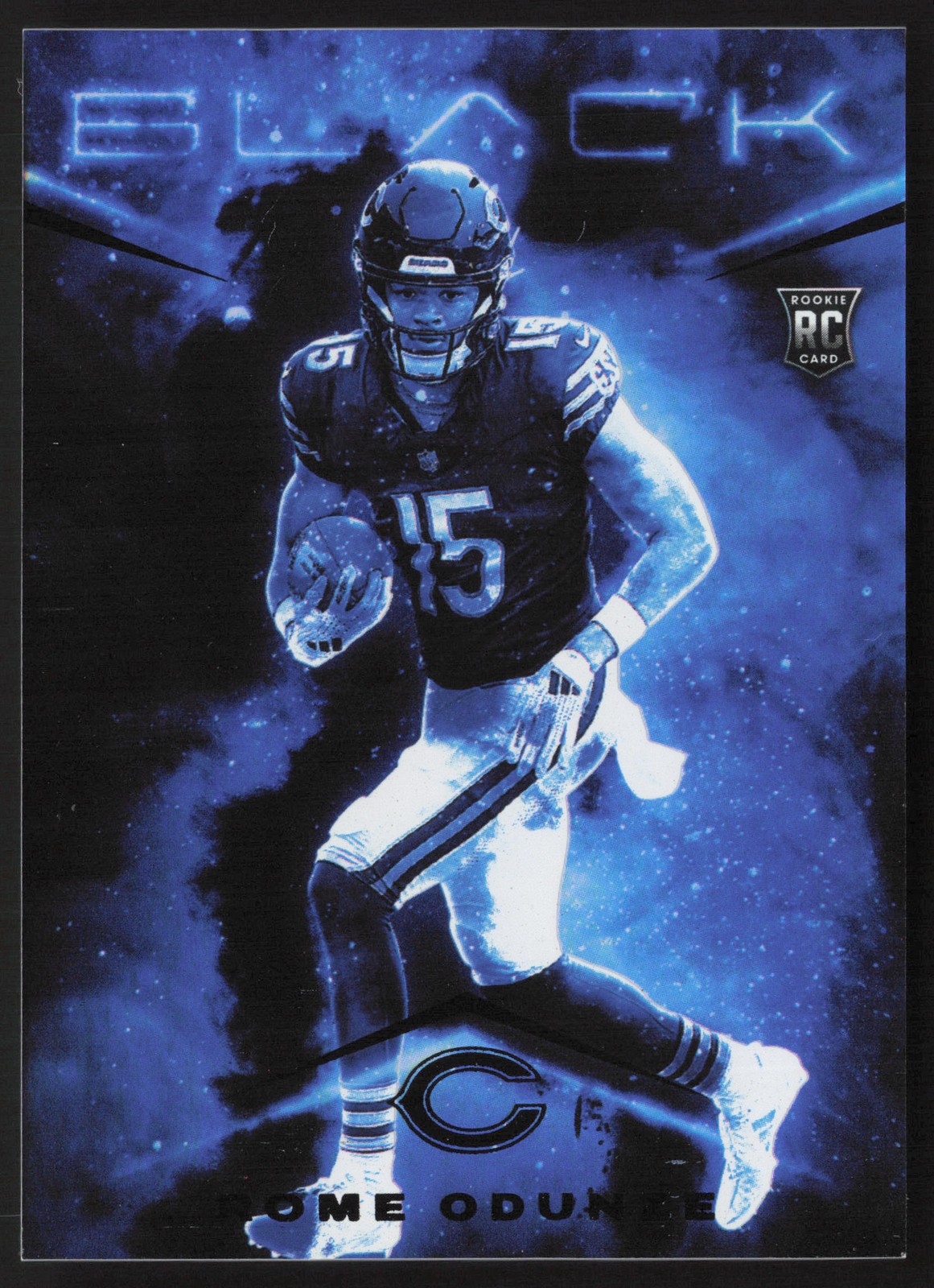 Rome Odunze 2024 Panini Black Smokescreen #SM-ROE