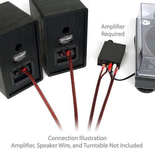 MB42 Bookshelf Speakers for Home Theater Surround Sound, Stereo, and Passive ... - Picture 4 of 8