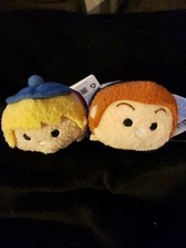 Disney Store TSUM TSUM Frozen Set of 2 KRISTOFF AND HANS NEW  USA VERSION