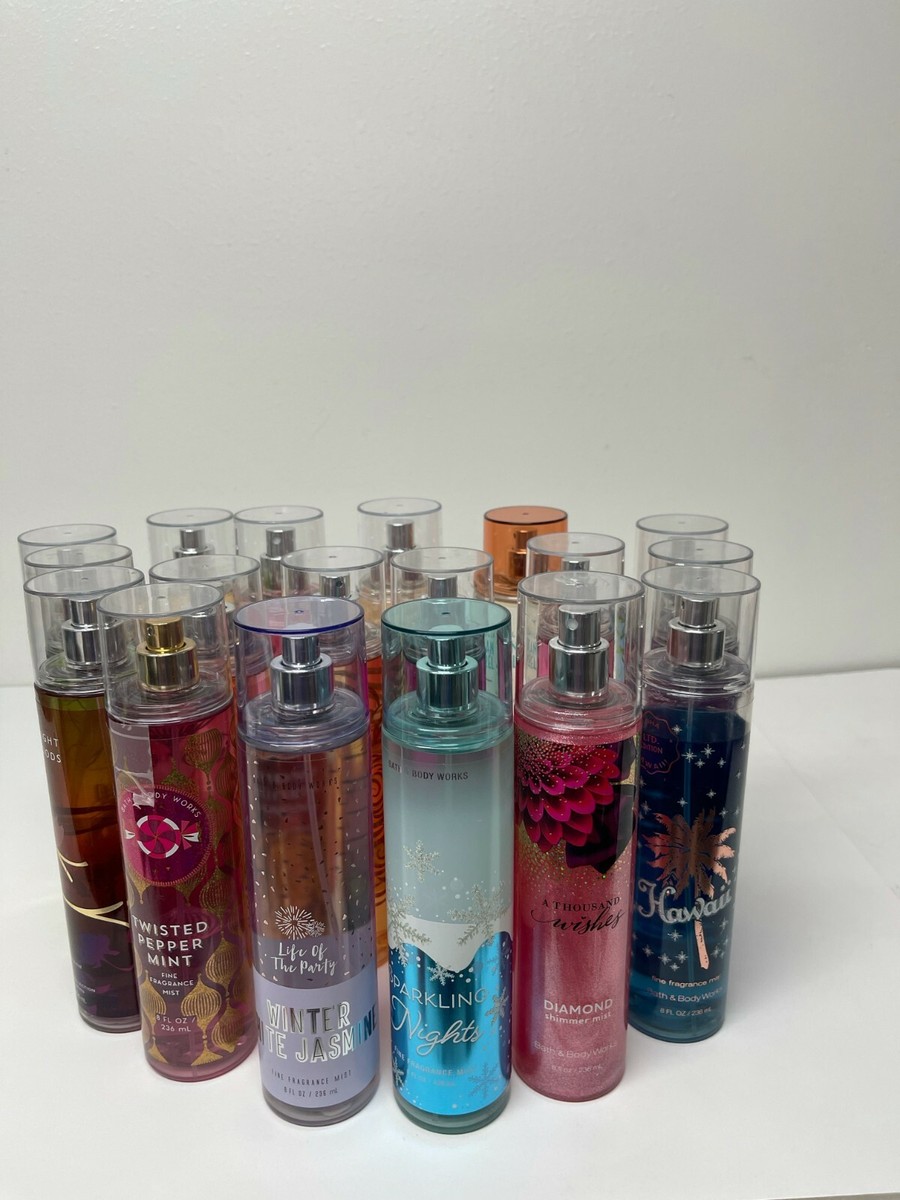 Bath and Body Works Fine Fragrance Mist Full Size 8 oz
