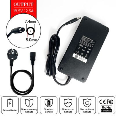 Laptop AC Adapter Charging Cable Charger For Dell Alienware M17X R3 R4 M18x-0136