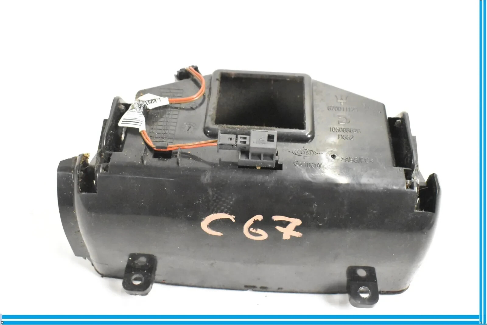 14-17 Maserati Ghibli M157 Center Console Storage Tray Compartment 670011129 OEM
