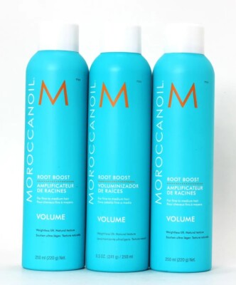 **NEW** MoroccanOil Volume Root Boost  8.5oz / 250ml (3 Pack)