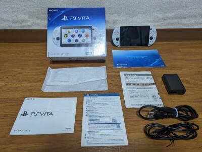 PlayStation PS Vita Wi-Fi Console White PCH-2000 ZA22 from