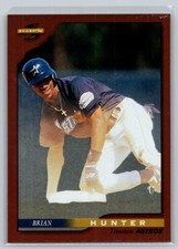 💎1996 Score Baseball Dugout Collection #28 Brian Hunter - Astros💎