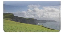 Irish Landscapes Designer Checkbook Cover, Credit Card Slots & Pen Loop