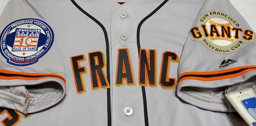 MAJESTIC WILLIE MAYS 40 MED., SIGNED AUTHENTIC HOLO SAN FRANCISCO GIANTS Jersey - Picture 4 of 6