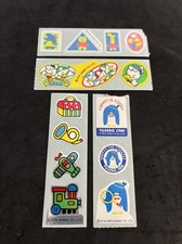 Lot Of Vintage Sanrio Sticker Strips - Rare