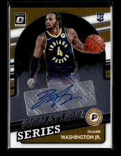 2021-22 Donruss Optic #SS-DWJ Duane Washington Jr. Signature Series