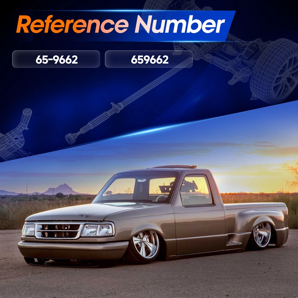 Drive shaft Rear Assembly for Ford Ranger Mazda B2300 B3000 3.0L Splash Extended - Image 2 of 4