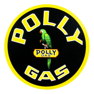 Polly Gas 12'' Vinyl Decal (DC206)