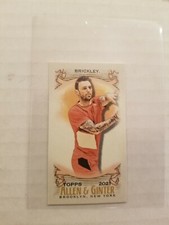 2021 Allen & Ginter Chris Brickley #234 Brooklyn Back Mini /25 Basketball Traine